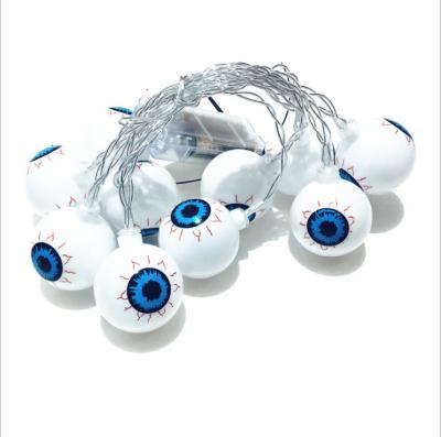 China Outdoor Waterproof Ghost Eye Demon Eye String Light Decoration LED Halloween Decorative Light String for sale