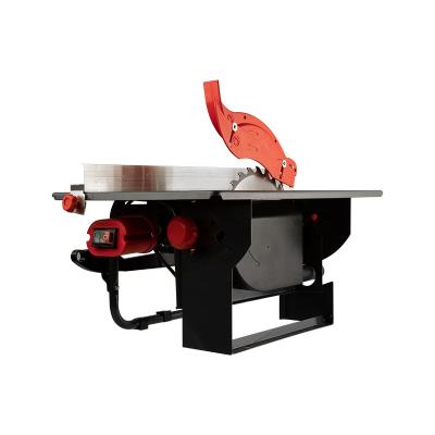 China Cutting HTS180 metal and wood woodworking 10inch depth 80mm sliding table 1800w saw with WHEELS for sale