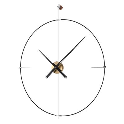 China 2021 New Design Oversized Clock Style Wall Clock Simple Concise Clock Wholesale Antique Temperament DIY Large for sale