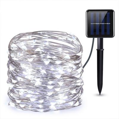 China Morden Christmas Lights Decoration Yard Balcony Garden Waterproof IP65 Led Solar String Light Smart Christmas Lights Outdoor for sale