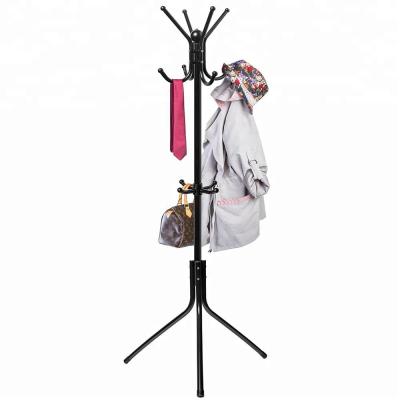 China Durable Decorative Metal Garment Position Coat Rack for sale