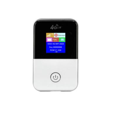 China 3G Hot Selling 4G Portable Mobile WiFi Hotspot 4G Wireless Router With LCD Display for sale