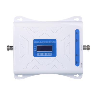 China Display 4G Signal Booster Tri Band GSM900/DCS1800/3G2100 2G/3G/4G Mobile Phone Booster LSWTD1 for sale