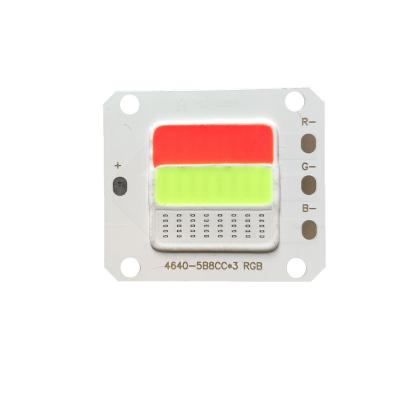 China Spot light 4046 RGB AC 110V 220V full spectrum10W 15W 25W 30W 50W 60W COB 100W chip LED outdoor lights for sale