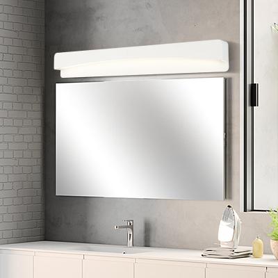 China Modern Chrome Design LED Mirror Lamp Hotel Bathroom Wall Light Indoor Waterproof Wall Mounted Lamp for sale