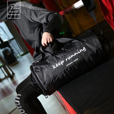 China Other Mini Luxury Casual Travel Shoe Drawstring Camouflage Cute Sports Gym Bags With Cooler Compartment for sale