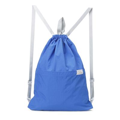 China Stand Folding Up Custom Market Pouch bolsas tela zipper bag packaging drawstring gift cloth bags for sale