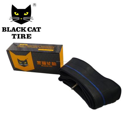 China Black Cat Motorcycle Butyl Inner Tube Inner Tube 3.00-18 Butyl Rubber A/V Inner Tube for sale