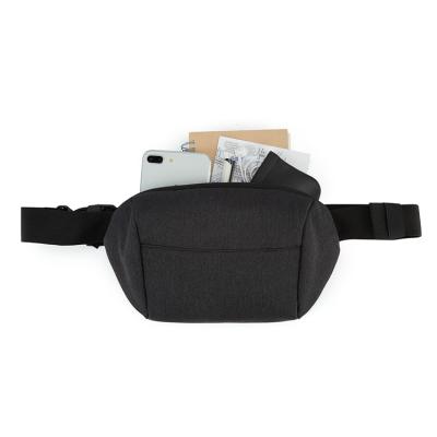 China Wholesale Water Proof Promotion Polyester Sports Running Waterproof Waist Bag Sling Cross - Body Pussy Package Custom Woman for sale