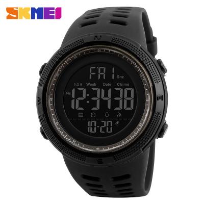 China Automatic Date SKMEI 1251 Mens Sports Watches Luxury Mens LED Digital Wrist Watches Relogio Masculino Male Military Countdown Chrono Brand Clock for sale