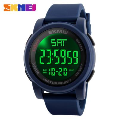 China Auto Date SKMEI 1257 Top Luxury High Quality 5Bar Sport Watch Men Alarm Clock Waterproof Watches Multifunctional Digital Watch for sale