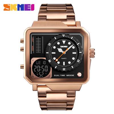 China Wholesale Digital Watches Luxury Casual Mens Automatic Date SKMEI Chrono Sports Quartz Electronic Military Clock Male Watches for sale