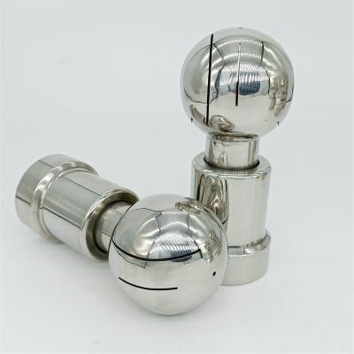 China Container/Tank Cleaning 1/2 Stainless Steel 304 Fixed Rotary Cleaning Ball Spray Nozzle 360 ​​Degree Low Pressure Drum Small for sale