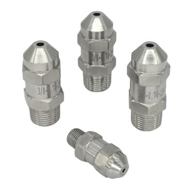 China Manufacturer Unique Vane Design Stainless Steel Narrow Cleaning/Washing/Dust Eliminating And Controlling Price Fish Full Cone Spray Nozzle Nozzle for sale