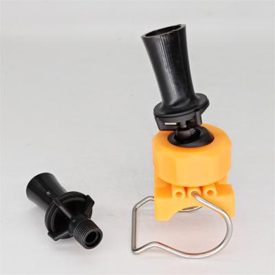 China 0.91~14 m flow per second 1 inch base Clip-eyelet High Quality Venturi Eductor Mixing Nozzle for sale