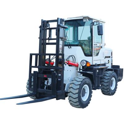 China Multi Functional Rough Terrain Forklift Electric Mounted Forklift for sale