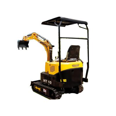 China China 1ton Multi Functional Construction Machinery Wheeled Mini Excavator Price Small Digger Machine for sale