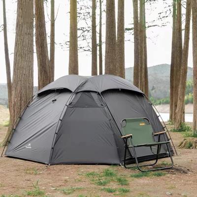 China Tube Type Tent Stake Black Planet Dome Tent | 4P | Free-standing | PU4000mm Water-Resistant | Diameter 3M | Aluminum Poles | Lightweight | Camping for sale