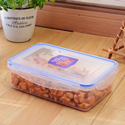 China BSCI certificate 1000ML viable bpa free airtight plastic microwave food storage container with lids for sale