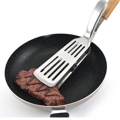 China Easily Cleaned Multifunctional Premium Custom Stainless Steel BBQ Food Clip For Picking Steak, Bake, Etc. for sale