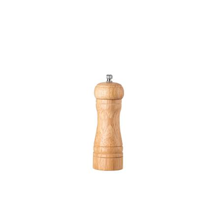 China High Quality Viable Hot Selling Solid Wood Mini Adjustable Pepper Grinder Mill for sale