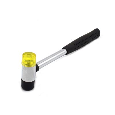 China Hot Selling Mallet Hammer Soft Rubber Hammer Multifunctional Non Slip Dismountable for sale