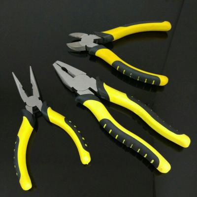 China Cutting Combination Pliers Portable Wire Stripper Crimper Cutter For South America Market for sale