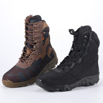 China Black Desert Army Boot Low Price OEM Tactical Boots Summer Military Military Police Hiking Jungle Shoes Camouflage Combat Boots for sale