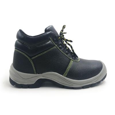 중국 Steel Toe Cap PU Outsole Woodland Safety Shoes Men Breathable Genuine Leather Indestructible Work Shoes (200J Resistant) 판매용