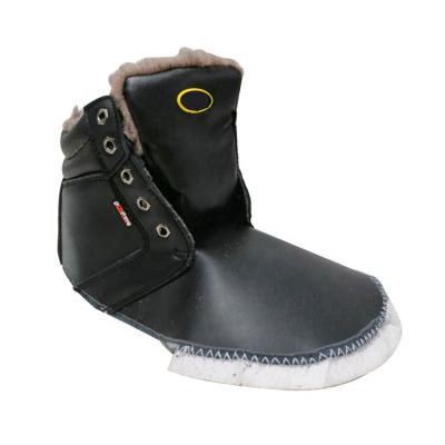 China 2021 New Style Oil Wool Lining Safety Shoes Genuine Leather Upper Vamp In Stock for sale