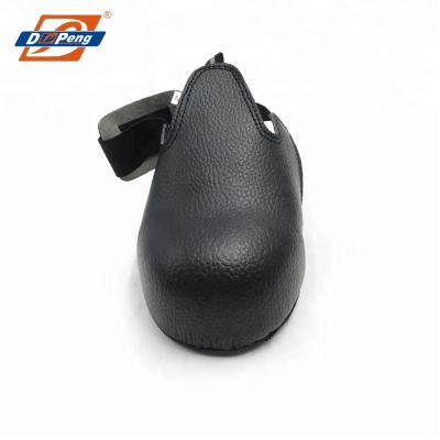 China Steel Toe Microfiber Upper Slip On Shoe Cover Steel Toe Cap Cover Safety Shoes For Visitor Te koop