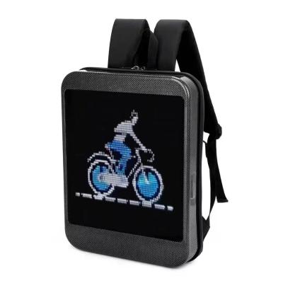 China Indoor LED Display Backpack LED Display Backpack Driving LCD Screen Backpack Advertising Backpack backpack for sale