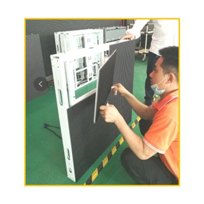 China Indoor high quality outdoortransparent digital signage and displays wall mount ceiling led screen panel for sale