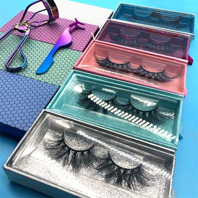 China Wholesale Cheap Luxury Mink Lite China 3d 5d private label mink lashes 25mm super fluffy mink eyelashes for sale