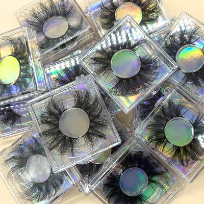 China Wholesaler 3D Real Mink Lashes 3D Eyelash Case Lite 25mm Mink Eyelash With Custom Logo for sale