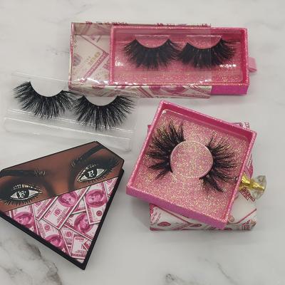 China Wholesale High Quality Soft Mink Eyelash Long 25mm Lite Mink Eye 100% Real Lashes 3d Mink Lashes Seller for sale