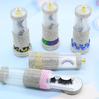 China Wholesale High Quality Soft Mink Eyelash Long 25mm Lite Mink Eye 100% Real Lashes 3d Mink Lashes Seller for sale