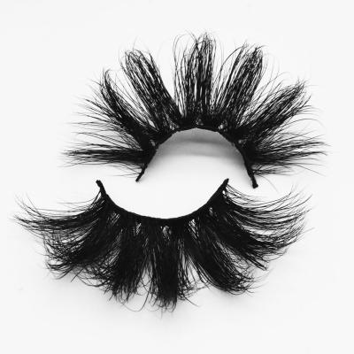 China Lite Mink Eyelashes 20mm Dramatic Fluffy Long Mink Eyelashes Natural False Eyelashes for sale