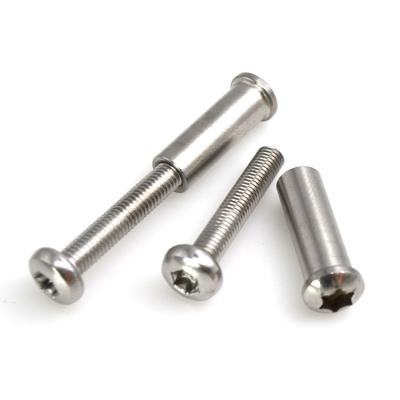 China Pan Custom Stainless Steel Torx Security Screw Anti-Theft Nuts for sale