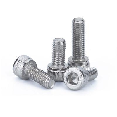 China Stainless steel hexagon socket bolt hex bolts used in machinery, mainly for fastening, disassembly for sale