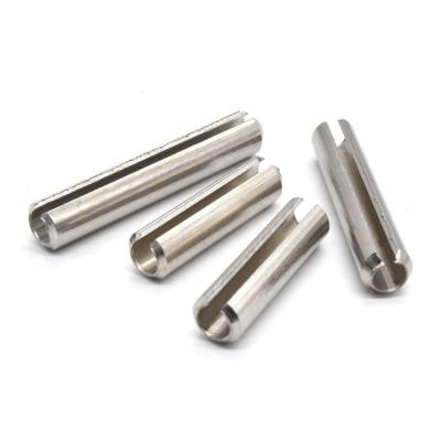 China Stainless Steel Stainless Steel Lock Spiral Roll Slotted Spring Finger Lock Pin DIN 7346 for sale