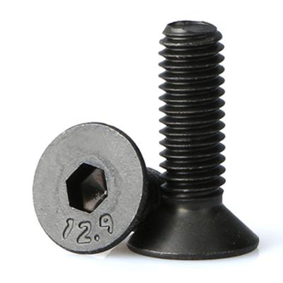 China Connections between metal SS304 SS316 head socket head cap screws/DIN7991 flat head countersunk flat head cap bolts cup bolts thin sheets for sale