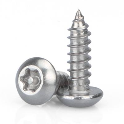 China Pan Anti Theft Torx Head Stainless Steel Flower Tapping Screws for sale