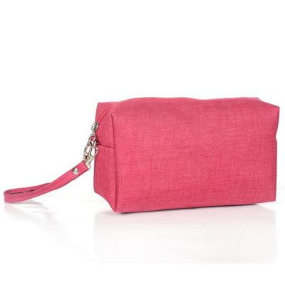 China Custom Solid Travel Zipper Makeup Hanging Bag in Nylon Cosmetic Pouch Bags Accessories Large Cubes Durable Promotion Packaging Toiletry Bag for sale