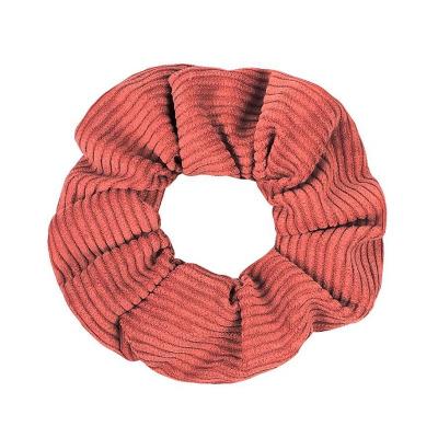 China Durable Custom Premium Women Hair Scrunchies Elastic Fabric Velvet Scrunchy Scrunchies Hair Bands Big Large for sale