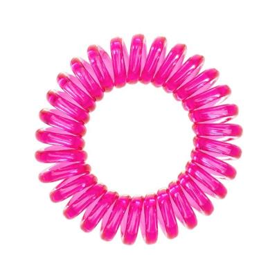 China Transparent Hair Ring Ties Accessories Scrunchies Ring Telephone Wire Elastic Bands Clear Black Hair Ties 70 Colors Traceless Keys for sale