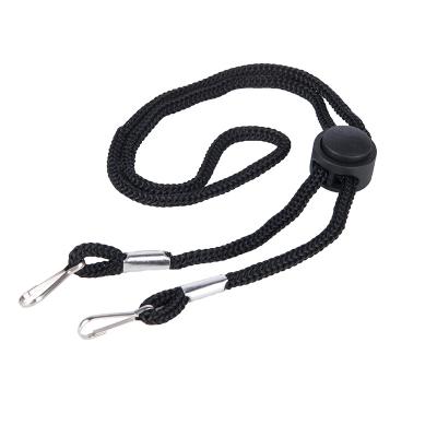 China Portable Adjustable Length Double Cuts Nylon Kids Adults Face To Cover Facemask String Masking Lanyard for sale