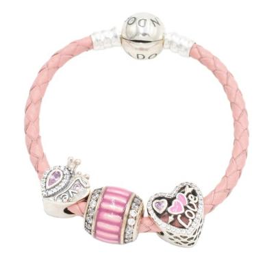 China FASHIONABLE Custom Charm Design Child Baby Silver Jewelry For Pandora Bracelet for sale