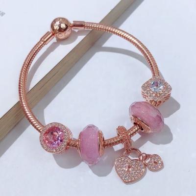 China FASHIONABLE Custom Charm Design Child Baby Silver Jewelry For Pandora Bracelet for sale