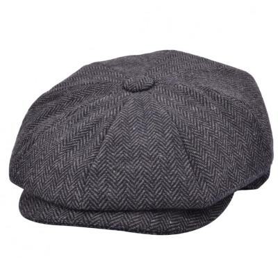 China COMMON 5 Color Factory Price Wool Newsboy Hat Optional Luxury Hats Bead Newsboy Hat for sale